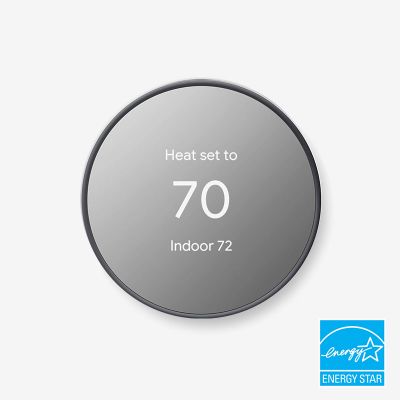 Google Nest Thermostat (Charcoal) 